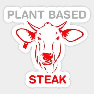 Plant Based Steak Sticker